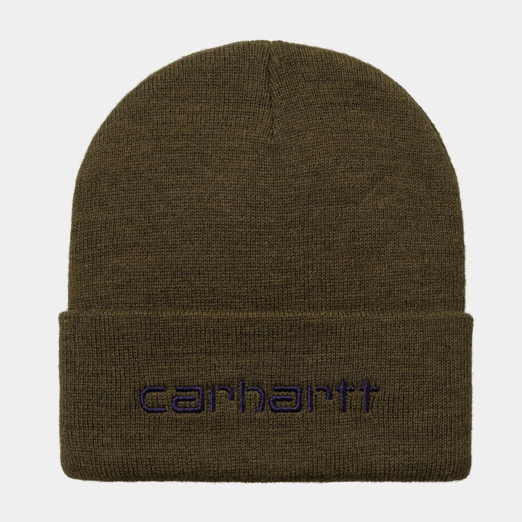 Carhartt WIP Script Beanie (Highland Cassis)