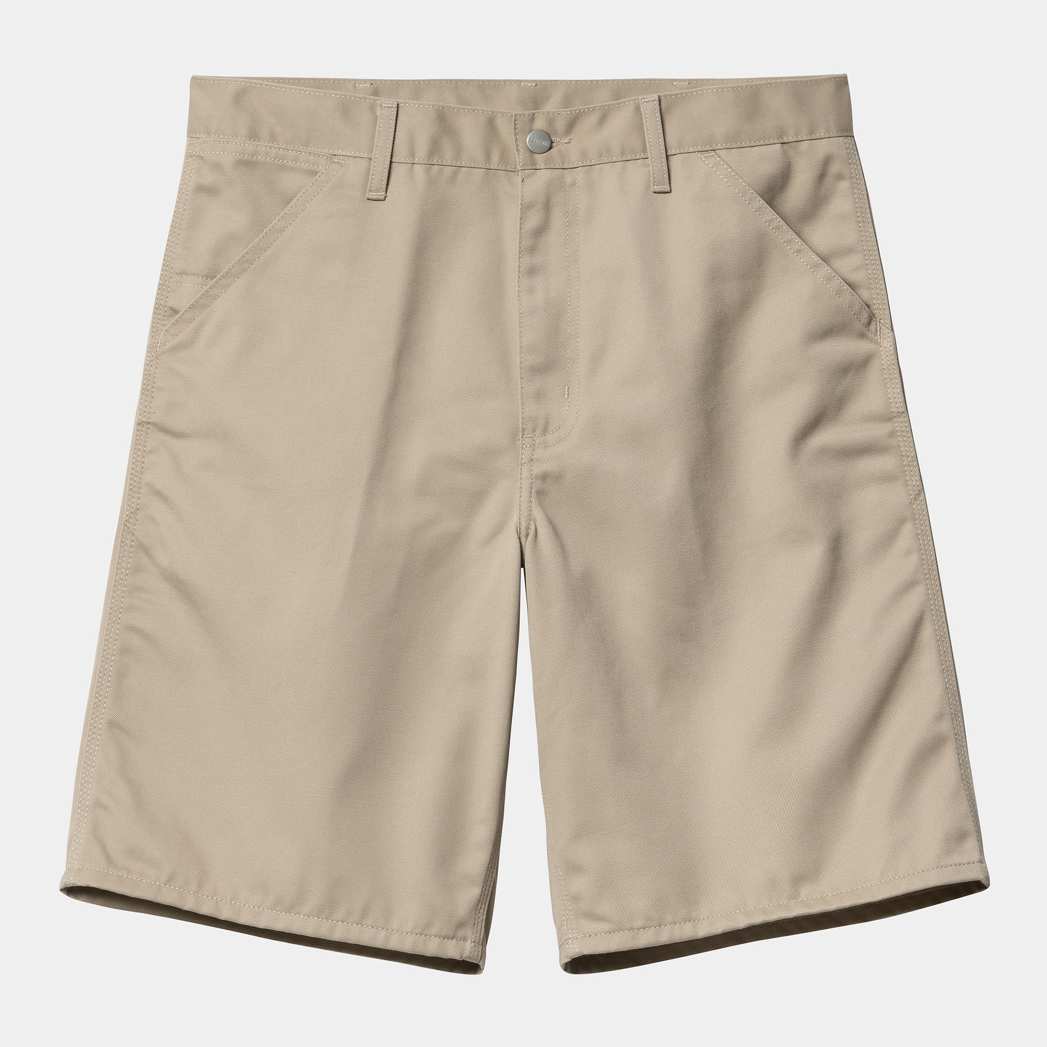 Simple Short Polyester/cotton Denison Twill, 8.8 Oz Wall Rinsed