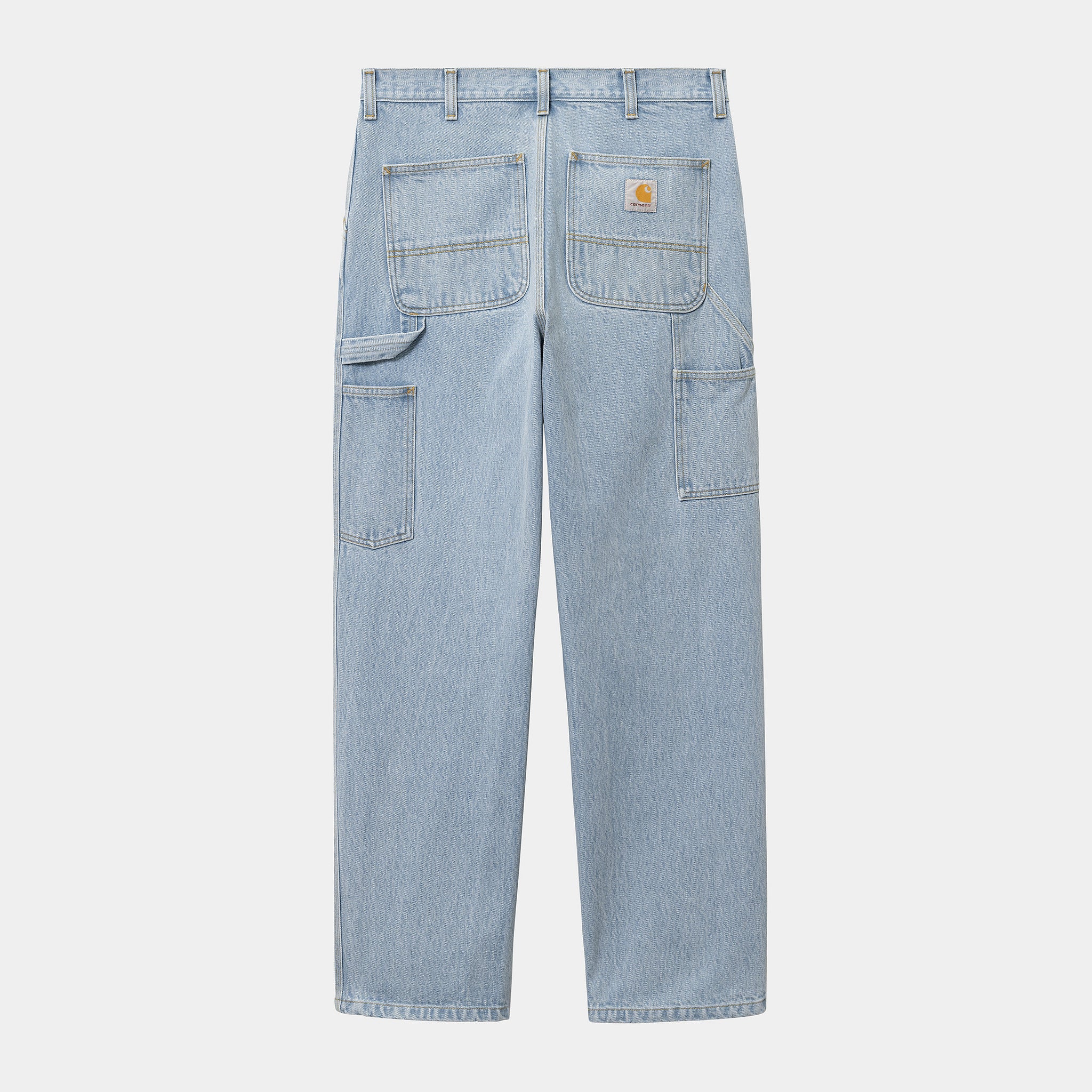 Carhartt WIP Single Knee Pant (Blue heavy stone bleached)