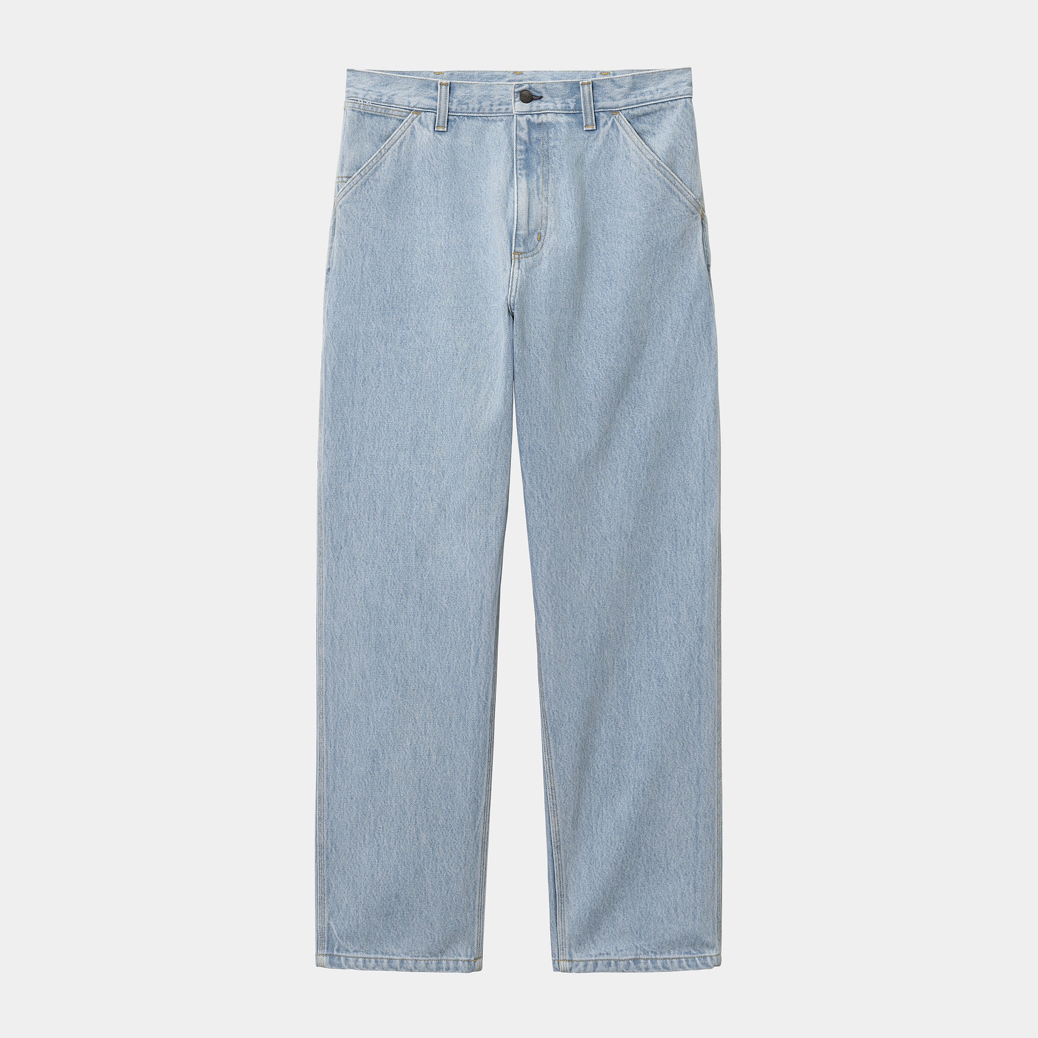 Carhartt WIP Single Knee Pant (Blue heavy stone bleached)