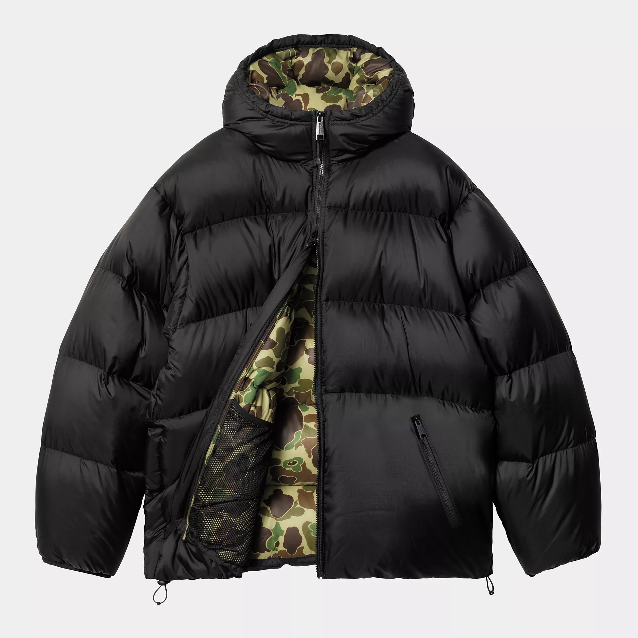 Toronto Jacket (Black/Camo Duck Green)