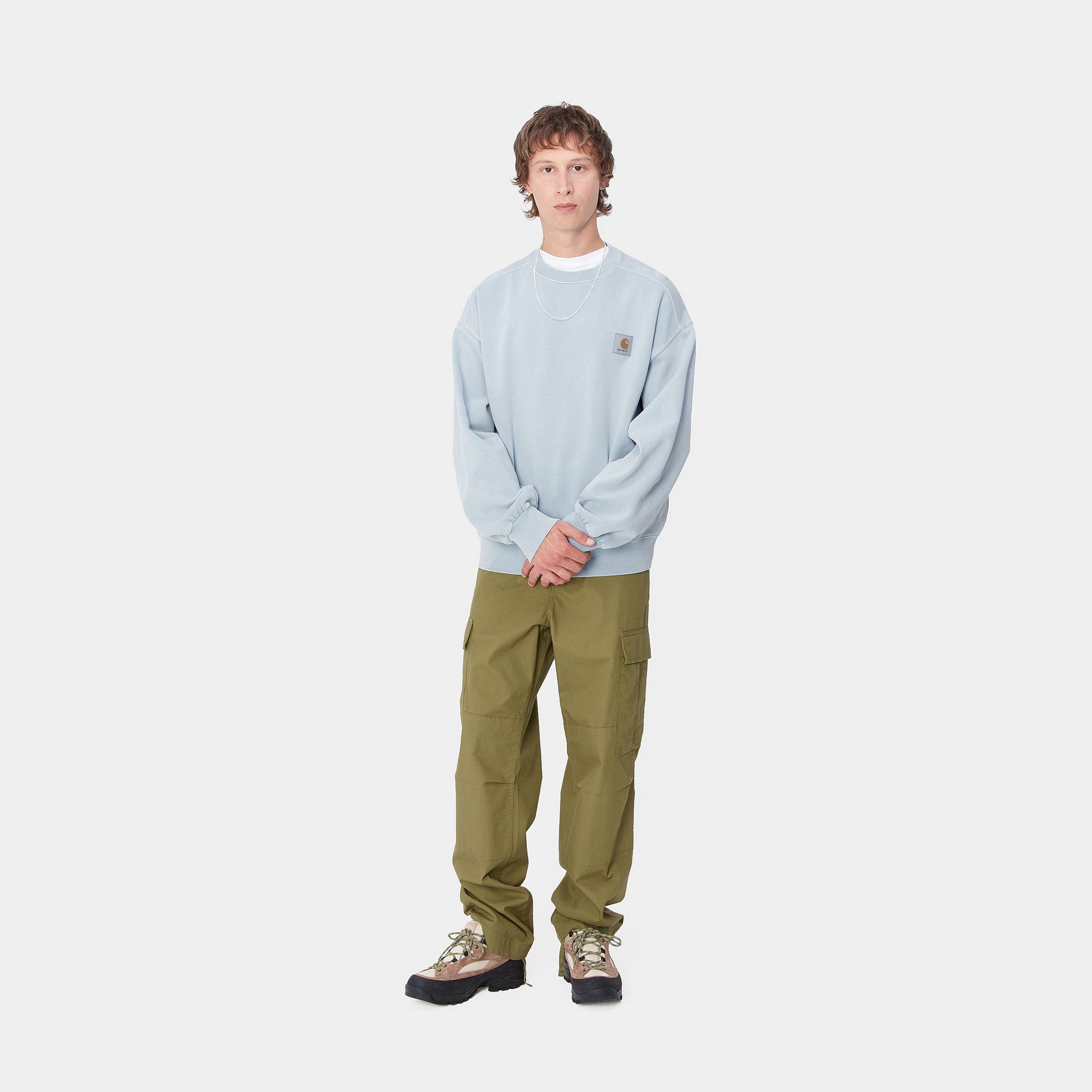 Carhartt WIP Vista Sweat (Dusty Ice)