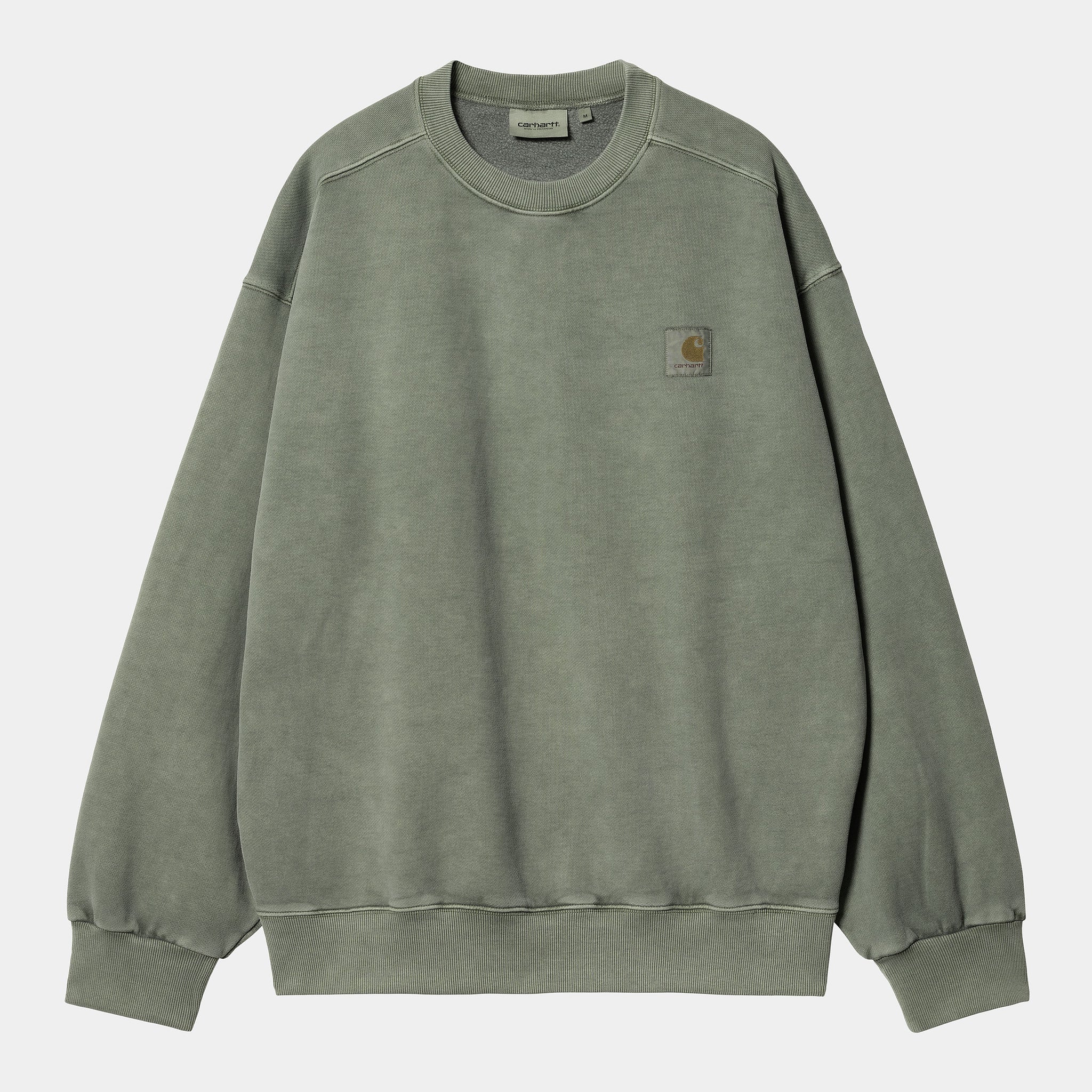 Carhartt WIP Vista Sweat (Smoke Green garment dyed)