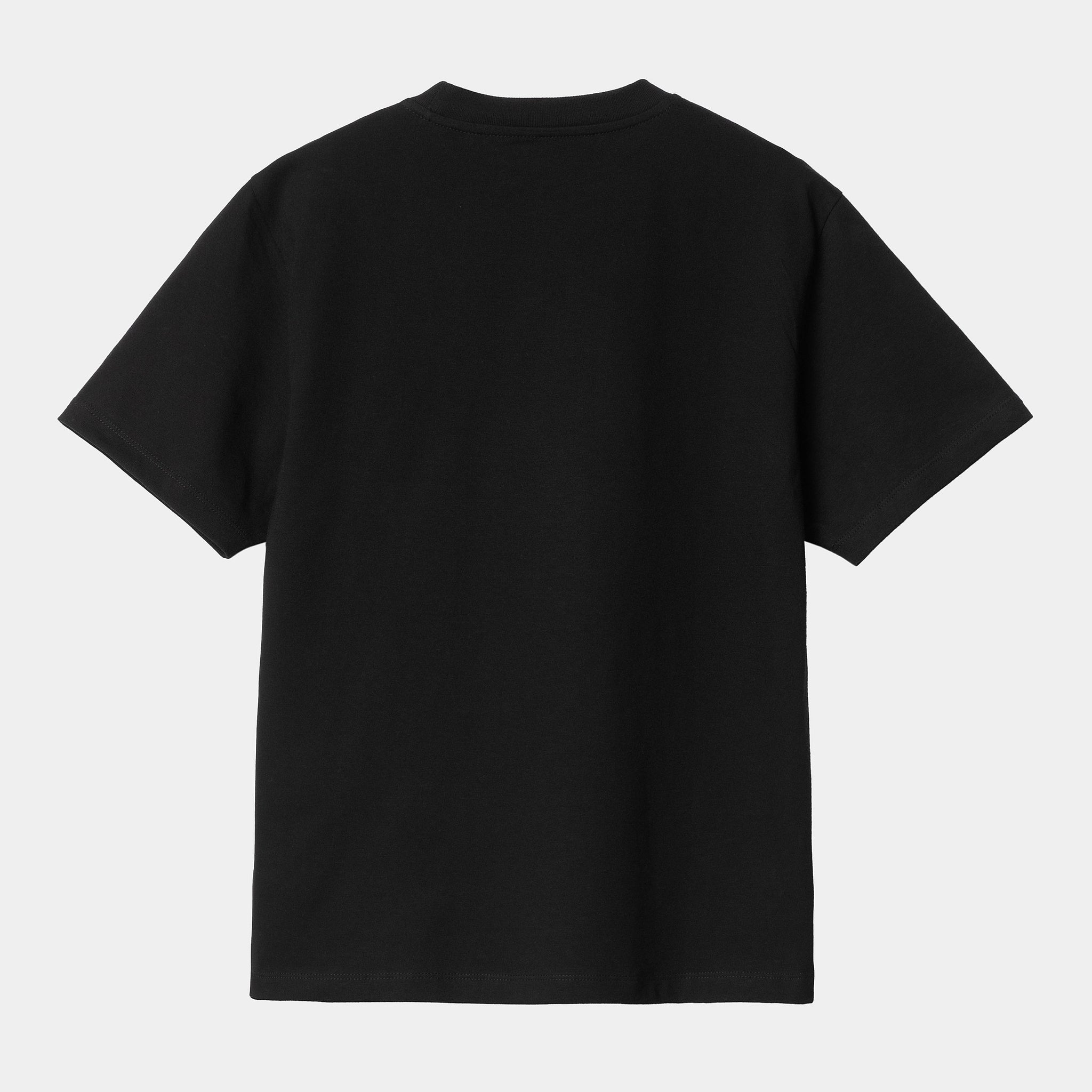 W' S/S Pocket T-Shirt (Black)