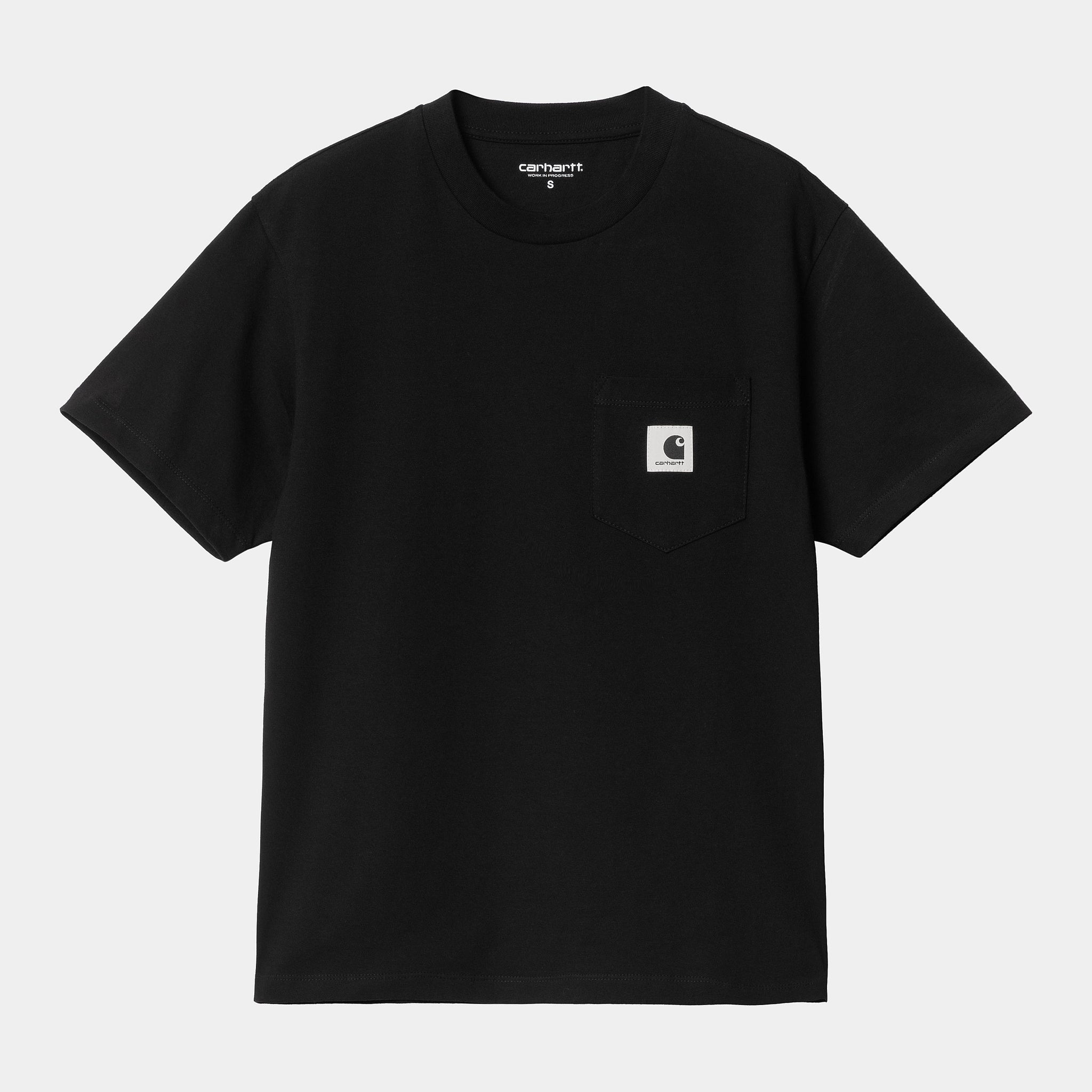 W' S/S Pocket T-Shirt (Black)