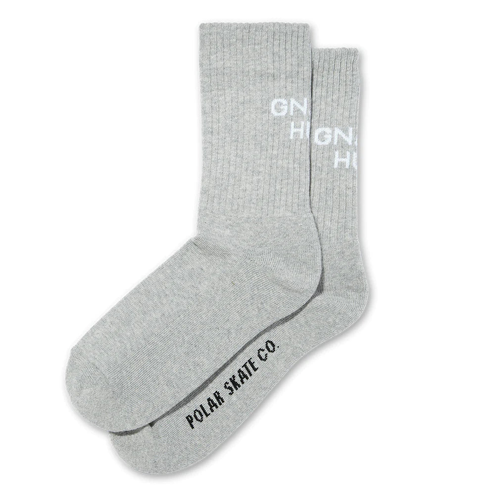 Polar Socks Gnarly Huh! (Grey)
