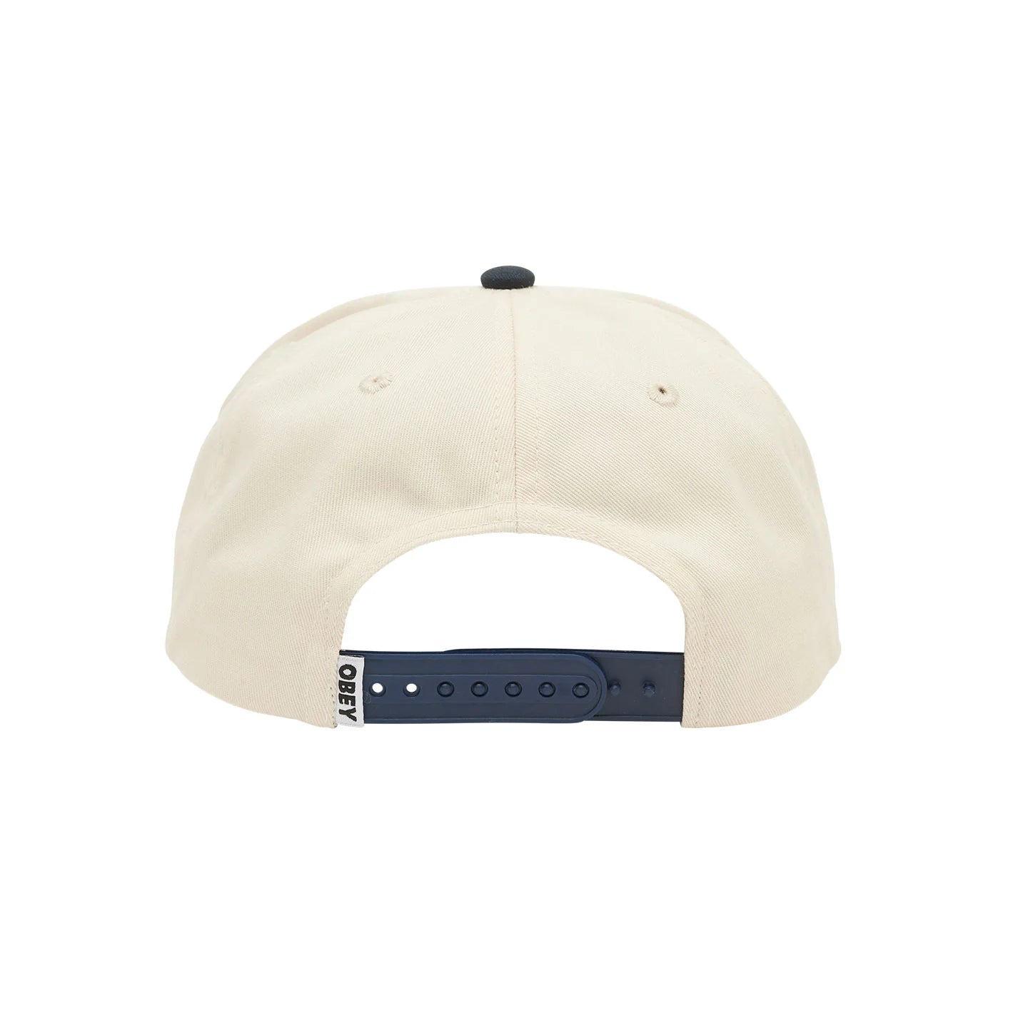 Obey 5 panel snapback (unbleached multi)