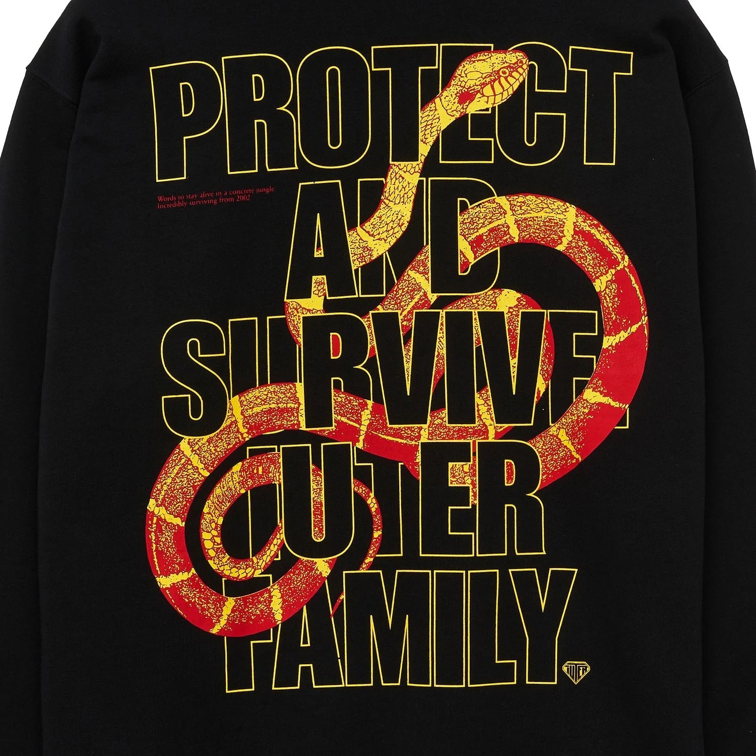 Hooded Stay Alive Sweatshirt (Black)