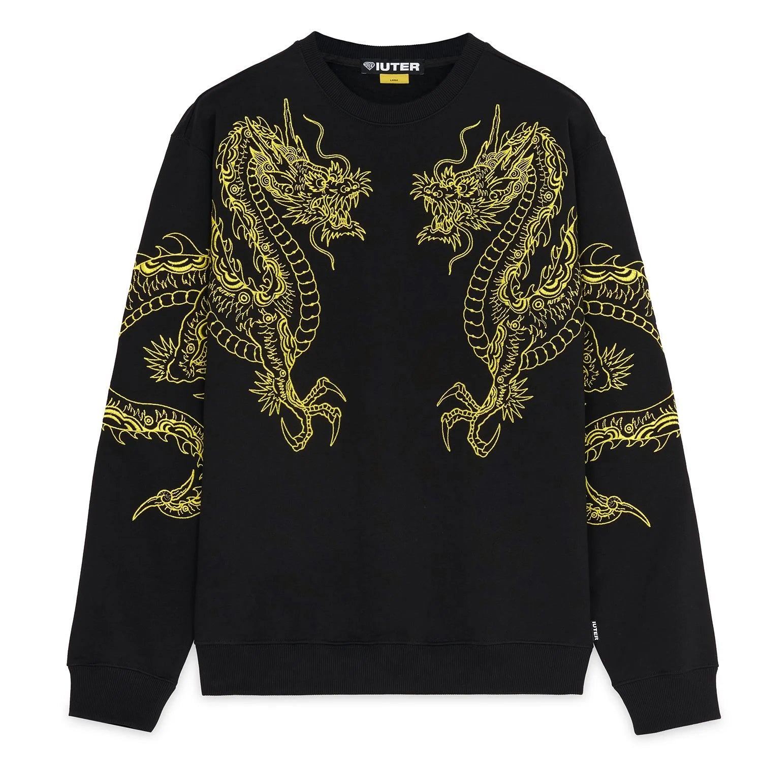 Dragon Crewneck (Embroidered Black)
