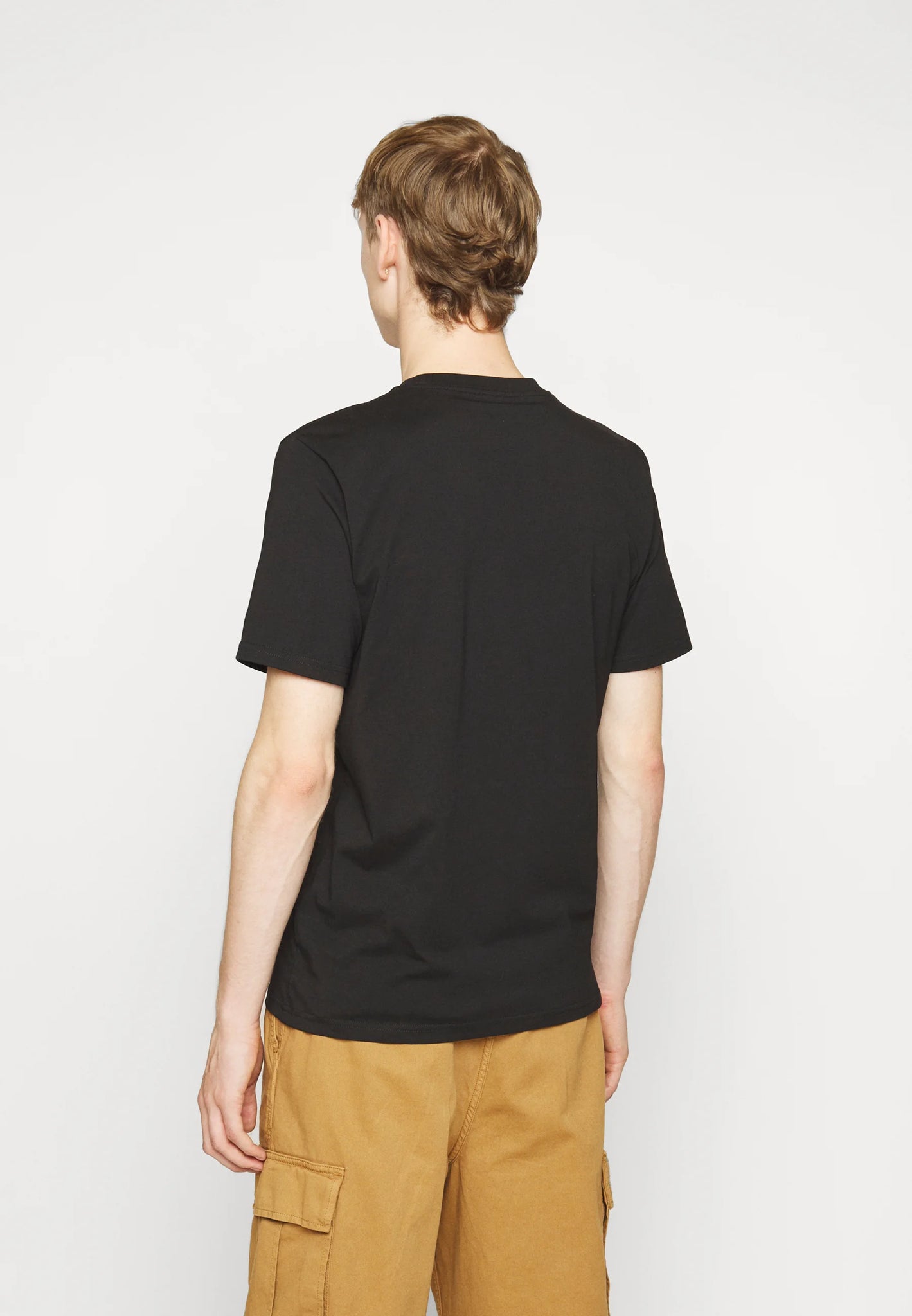 S/S Stretch Pocket T-shirt (Black)