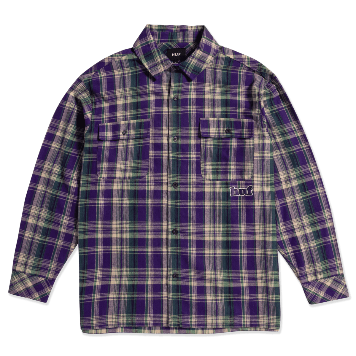 Banks Flannel Shirt (Purple)