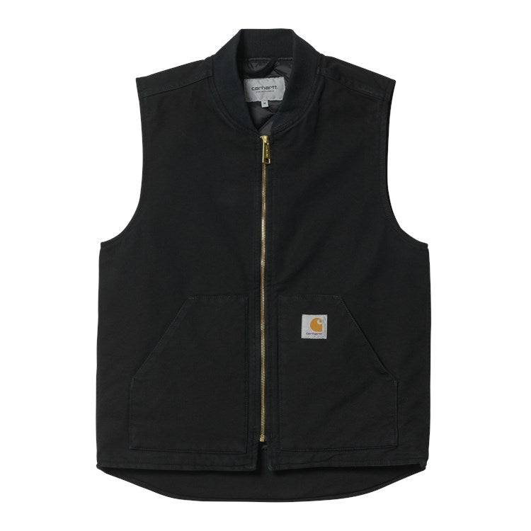 Classic Vest (Black - rinsed)