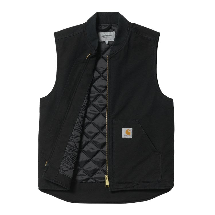 Classic Vest (Black - rinsed)