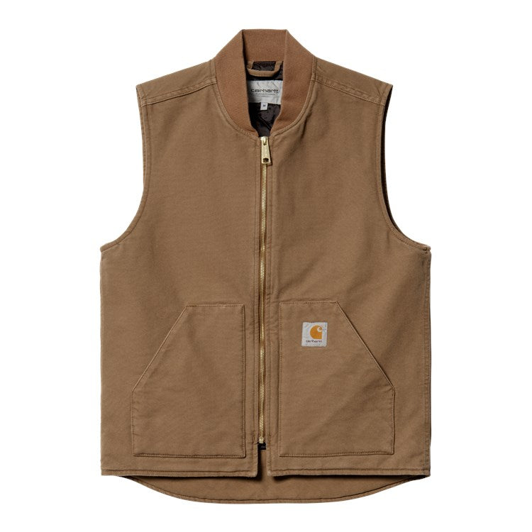 Classic Vest (Dusty H Brown - rinsed)