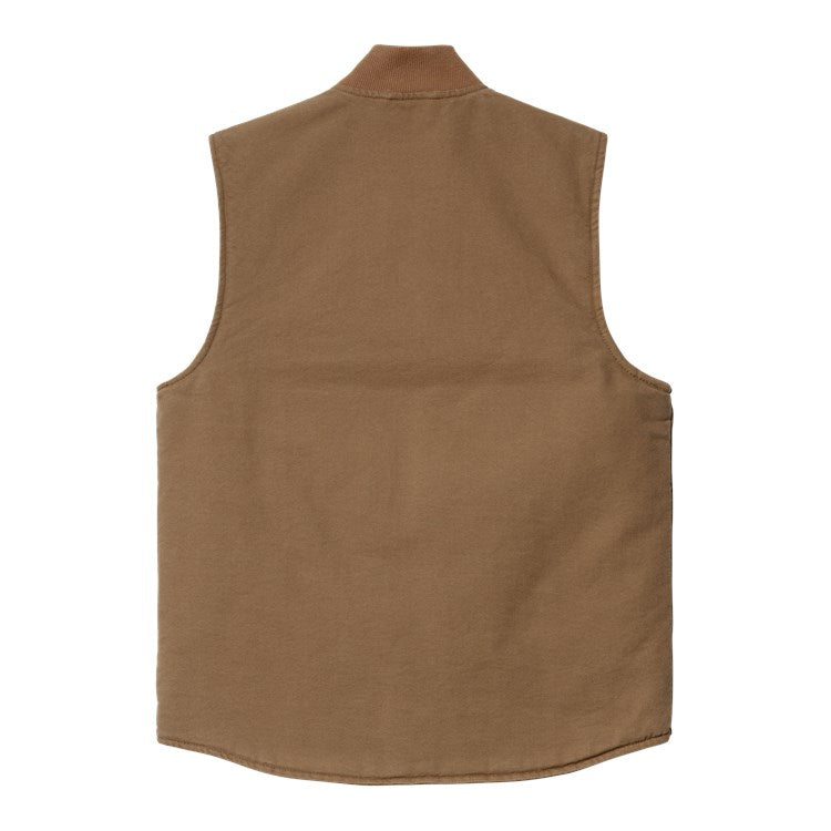 Classic Vest (Dusty H Brown - rinsed)