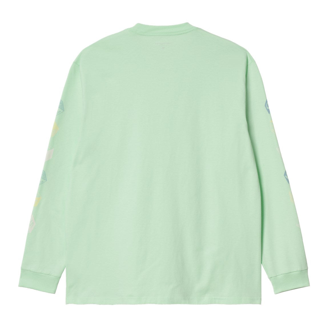L/S Cube T-Shirt (Pale Spearmint)