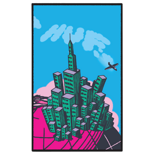 Sky Is The Limit Sticker (Pink)