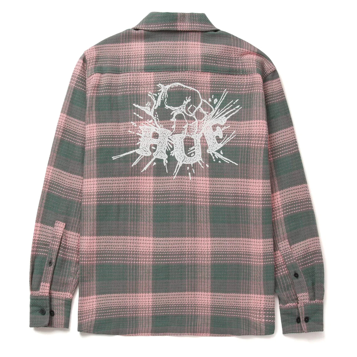 SMASH FLANNEL OVERSHIRT (Pink)