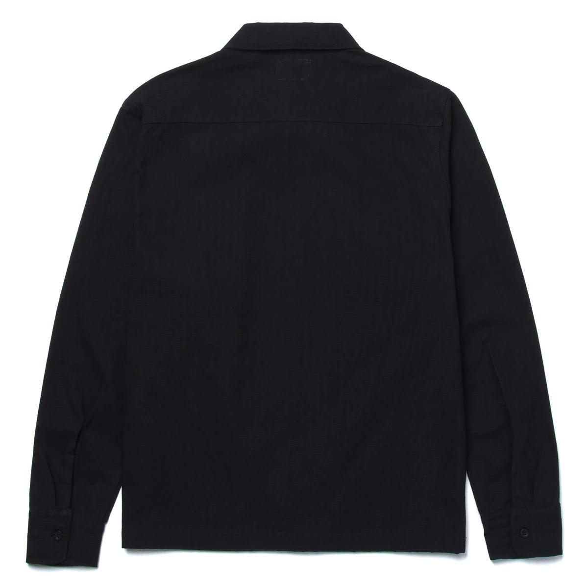 L/S Split Zip Work Shirt (Black)