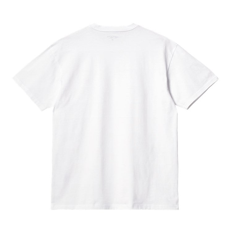 Carhartt WIP S/S Chase T-Shirt (White / Gold)