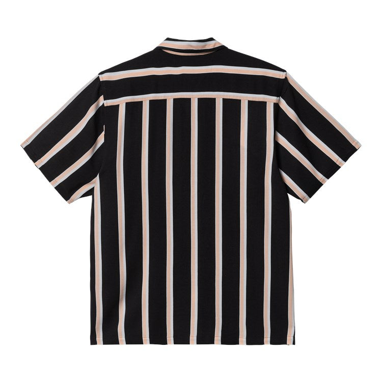 S/S Gelder Shirt (Gelder Stripe, Black)