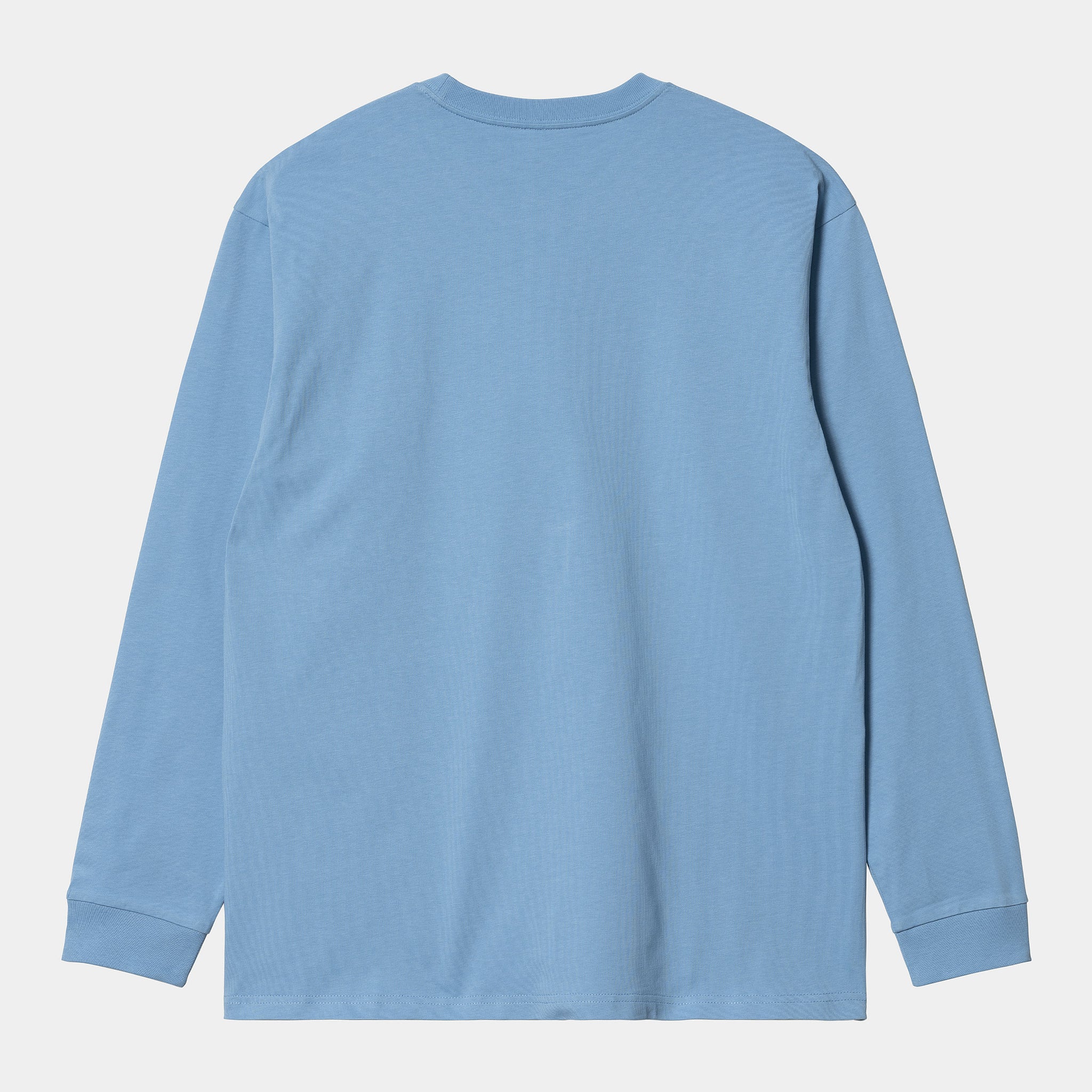 L/s Chase T-shirt 100% Cotton Combed Single Jersey, 235 G/m² (Piscine / Gold)