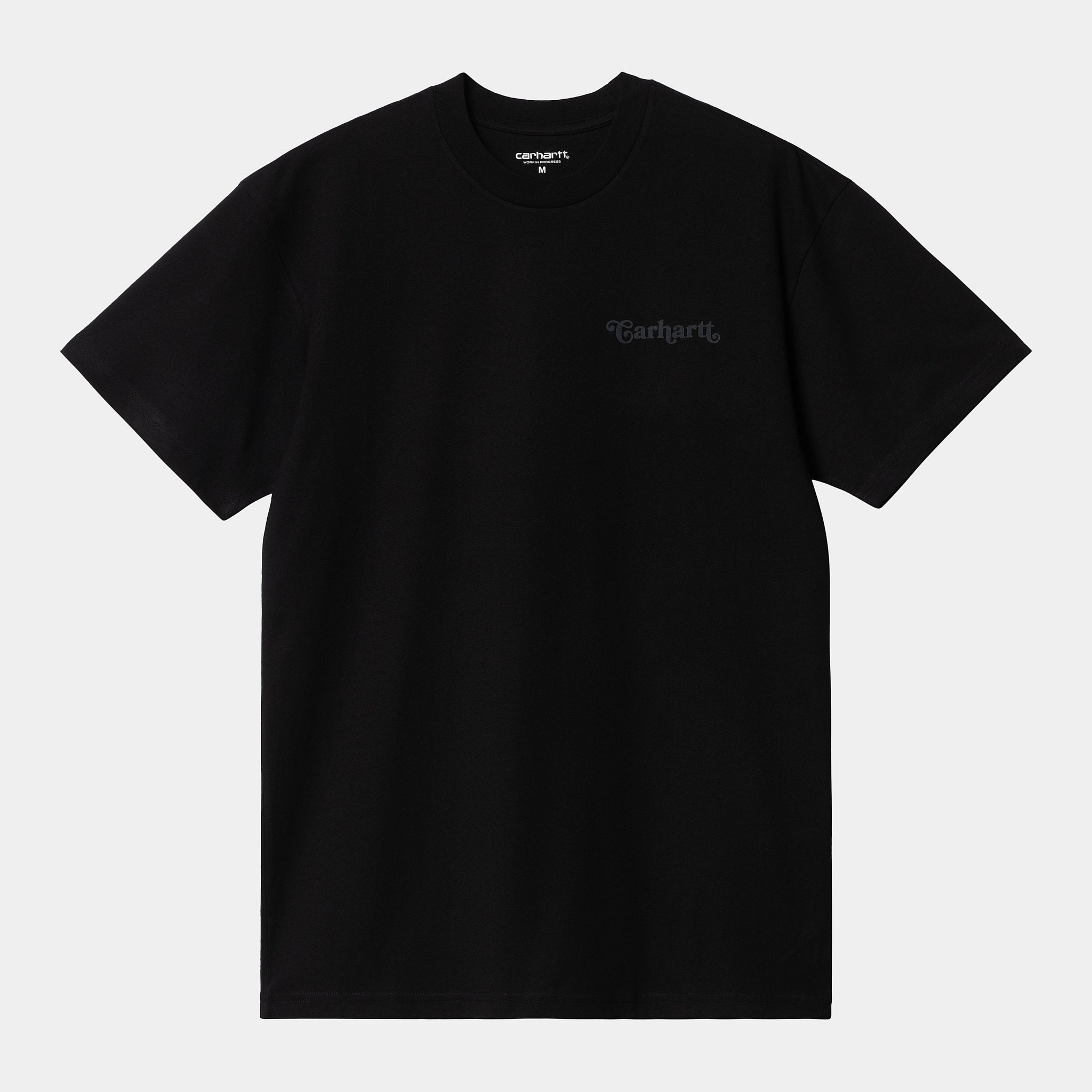 S/S Fez T-Shirt Organic Cotton Single Jersey, 175 g/m² (Black)