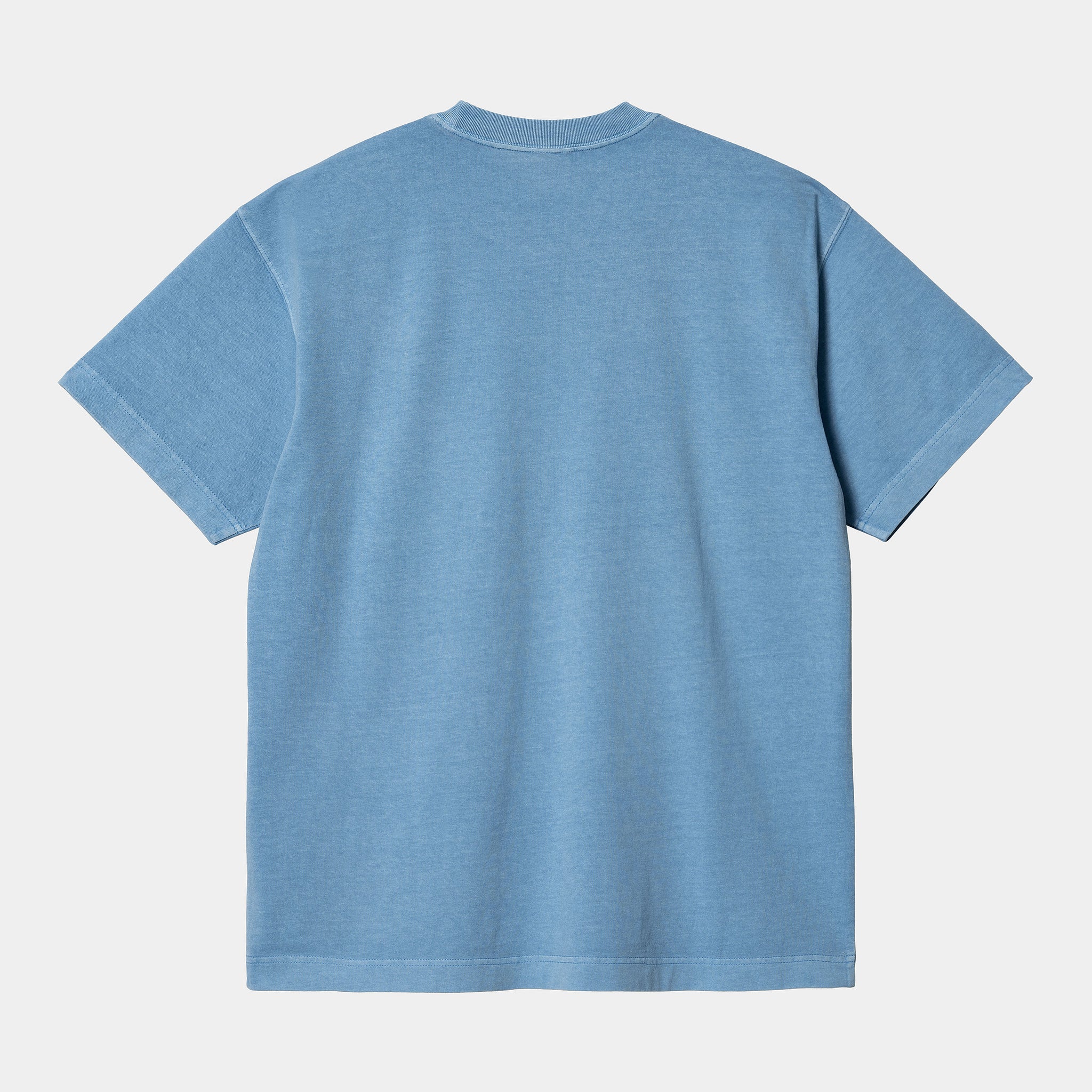 S/S Nelson T-Shirt Cotton Single Jersey, 195 g/m²  (Piscine garment dyed)