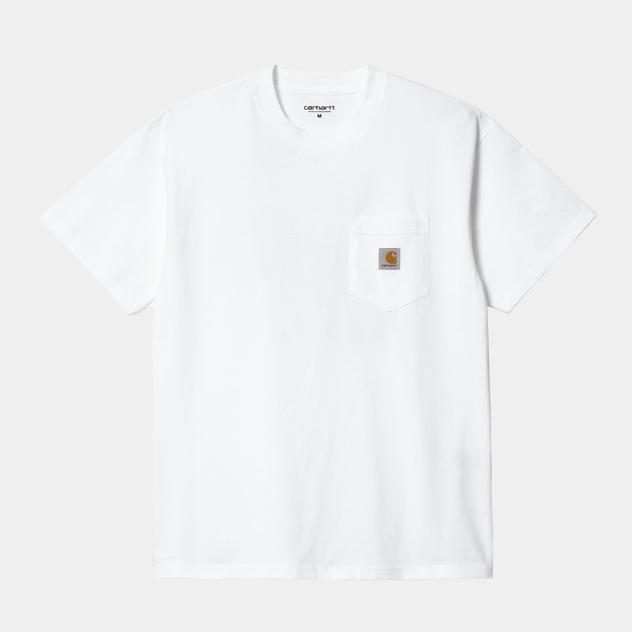 S/S Tamas Pocket T-Shirt Organic Cotton Single Jersey, 175 g/m² (White)