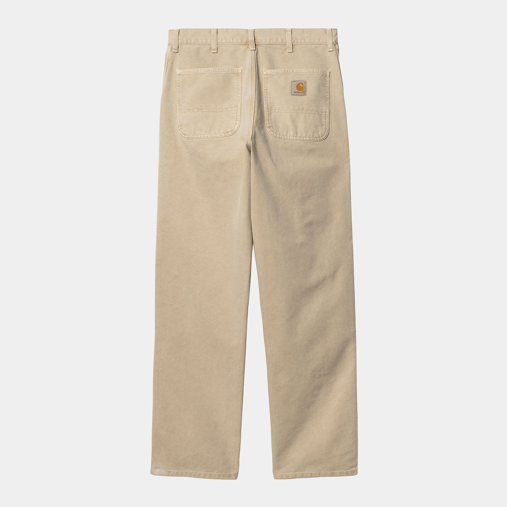 Simple Pant Organic Cotton Dearborn Canvas, 12 oz (Dusty H Brown faded)